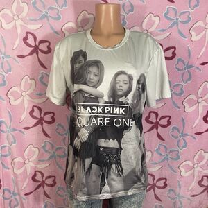 K-pop Black Pink Square One 2016 Members Graphic Shirt Size Large